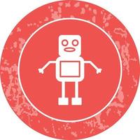 Unique Robot Vector Icon