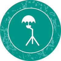 Unique Umbrella Stand Vector Icon