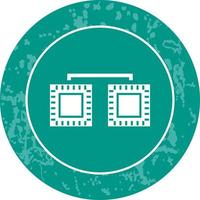 Unique Processors Connected Vector Icon