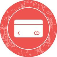 Unique Credit Card Vector Icon