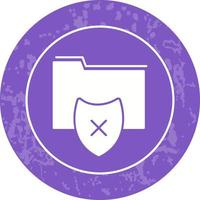 Vulnerable Folder Vector Icon