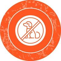 No Pets Vector Icon