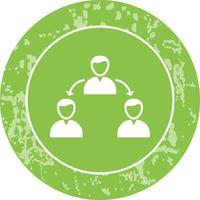 Unique Connected Users Vector Icon