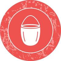 Unique Water Bucket Vector Icon