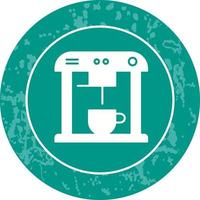 Unique Coffee Machine Vector Icon