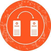 Unique Connected Systems Vector Icon