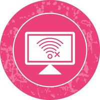 Disconnected Network Vector Icon