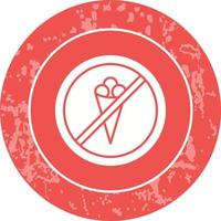 No Icecream Vector Icon