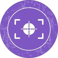 Unique Focus Horizontal Vector Icon