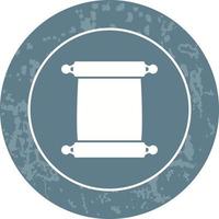 Scroll of Paper Vector Icon