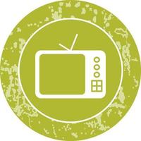 TV Set Vector Icon