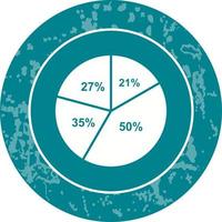 Pie Chart Vector Icon