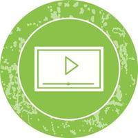 Video Screening Vector Icon