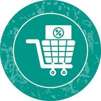 icono de vector de impuesto de compras