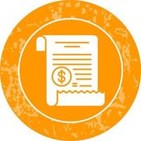 Receipt Vector Icon