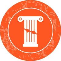 Broken Pillar Vector Icon