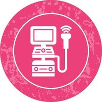 Ultrasound Machine Vector Icon