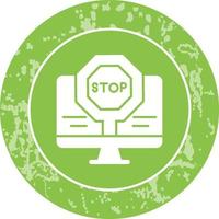 Stop Vector Icon