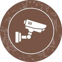 icono de vector de cámara de seguridad