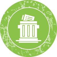 Trash List Vector Icon