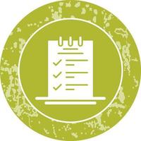 Booking CheckList Vector Icon