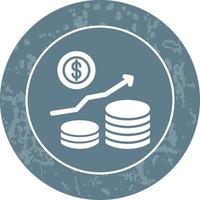 Money Growth Vector Icon