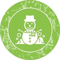 Snowman Vector Icon