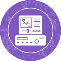 Electrocardiogram Vector Icon