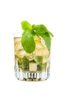 MINT JULEP on white background photo