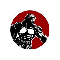 Warrior Logo Illustration vector
