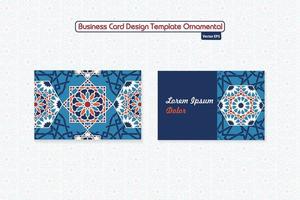 Islamic geometric decorative patterns, background collection, Islamic Business Cards. Vector image.