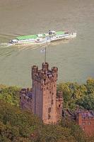Impression of medieval castles in the Rhine valley between the cities of Mainz and Koblenz photo