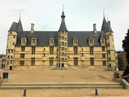 A view of Nevers in Central France photo