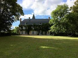 A view of Nevers in Central France photo