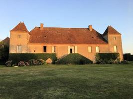 A view of Nevers in Central France photo