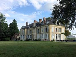 A view of Nevers in Central France photo