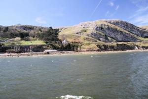 A view of the North Wales Coast near Llandudno photo
