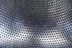 Metal Texture with Multiple Wholes - Background photo