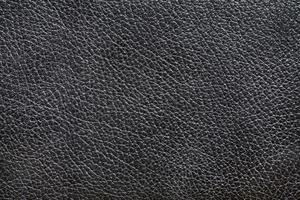 Black Leather Texture - Horizontal Photograph