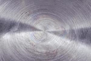 Brushed, Circular Metal Texture - Background photo