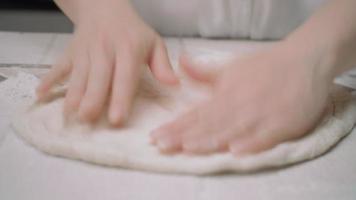 Stretching Pizza Dough video