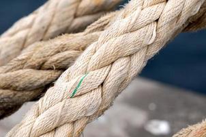 Rope close-up view photo