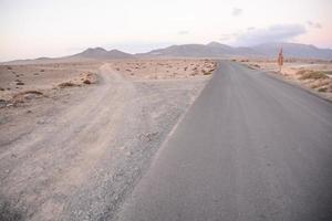 vista panorámica de la carretera foto