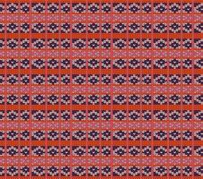seamless knitted pattern with geometric vector
