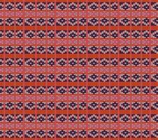 seamless knitted pattern with geometric vector