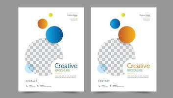 Cover design for annual report and business catalog, magazine, flyer or booklet. Brochure template layout. A4 cover vector EPS-10