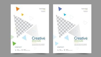 Cover design for annual report and business catalog, magazine, flyer or booklet. Brochure template layout. A4 cover vector EPS-10