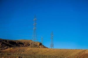 vista escénica del desierto en marruecos foto