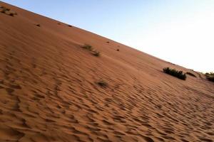 vista escénica del desierto en marruecos foto