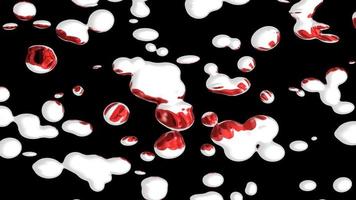 Abstract Liquid Background Digital Rendering photo